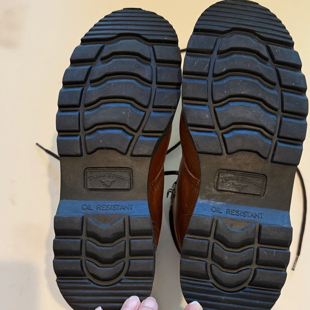 Texas Steer Leather Men's Hiking/ Work Boots - Picture 9 of 9